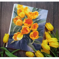 Оксана Кудряшова. Охапка солнца. Акварель, 30х40 см