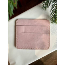 Картхолдер пудровый с тремя отделениями